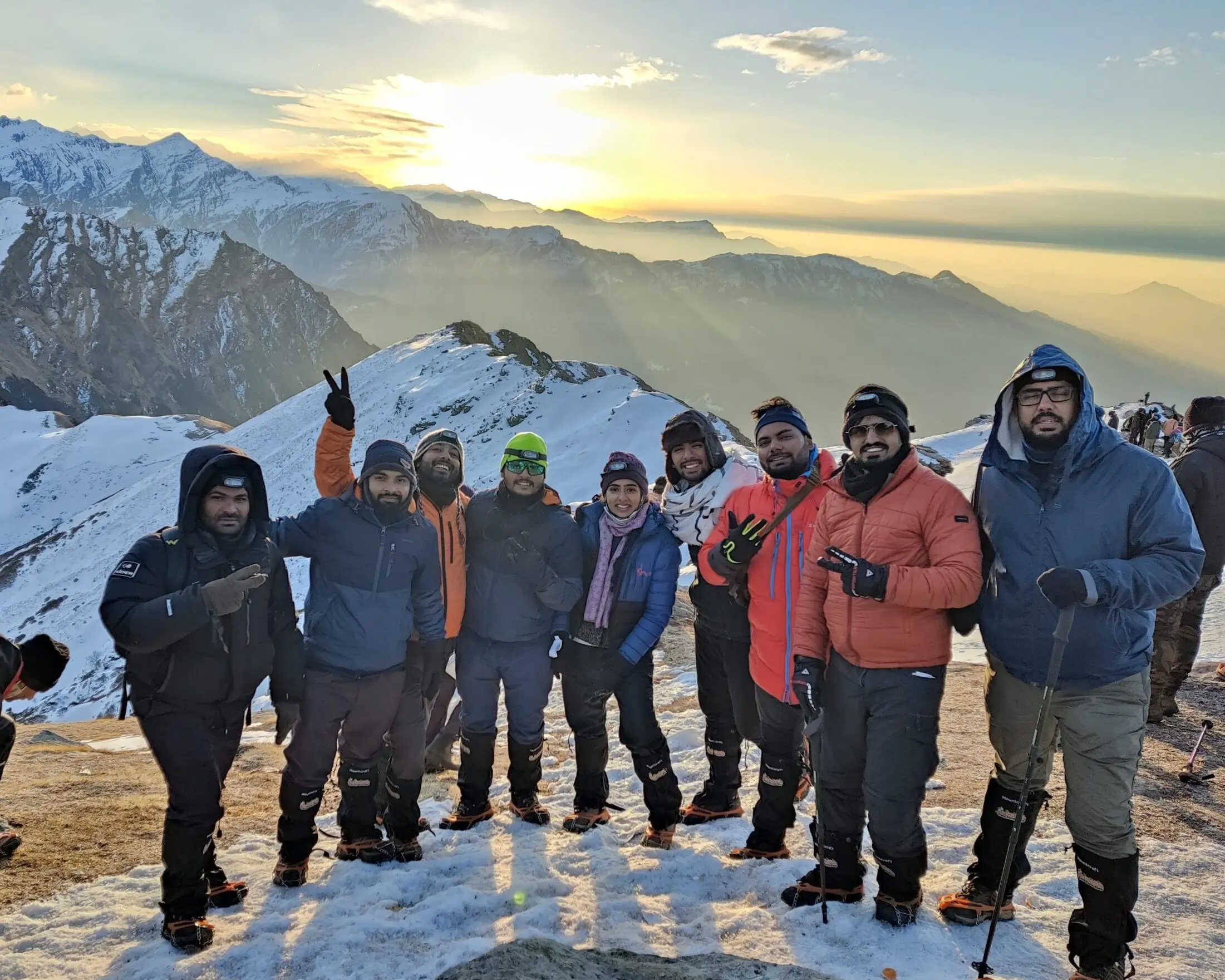 BanBanjara trek leaders at Kedarkantha