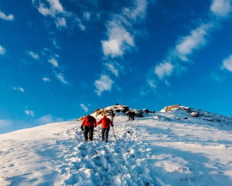 kedarkantha trek images last